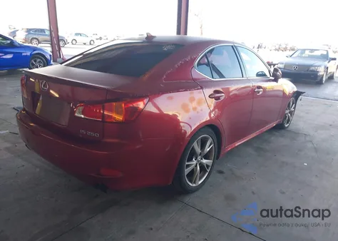 2010 Lexus Is 250 from USA, damaged, VIN JTHBF5C22A5125022